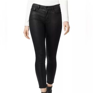 Sanctuary Black Faux Leather Pants Ankle Skinny Excellent Condition!